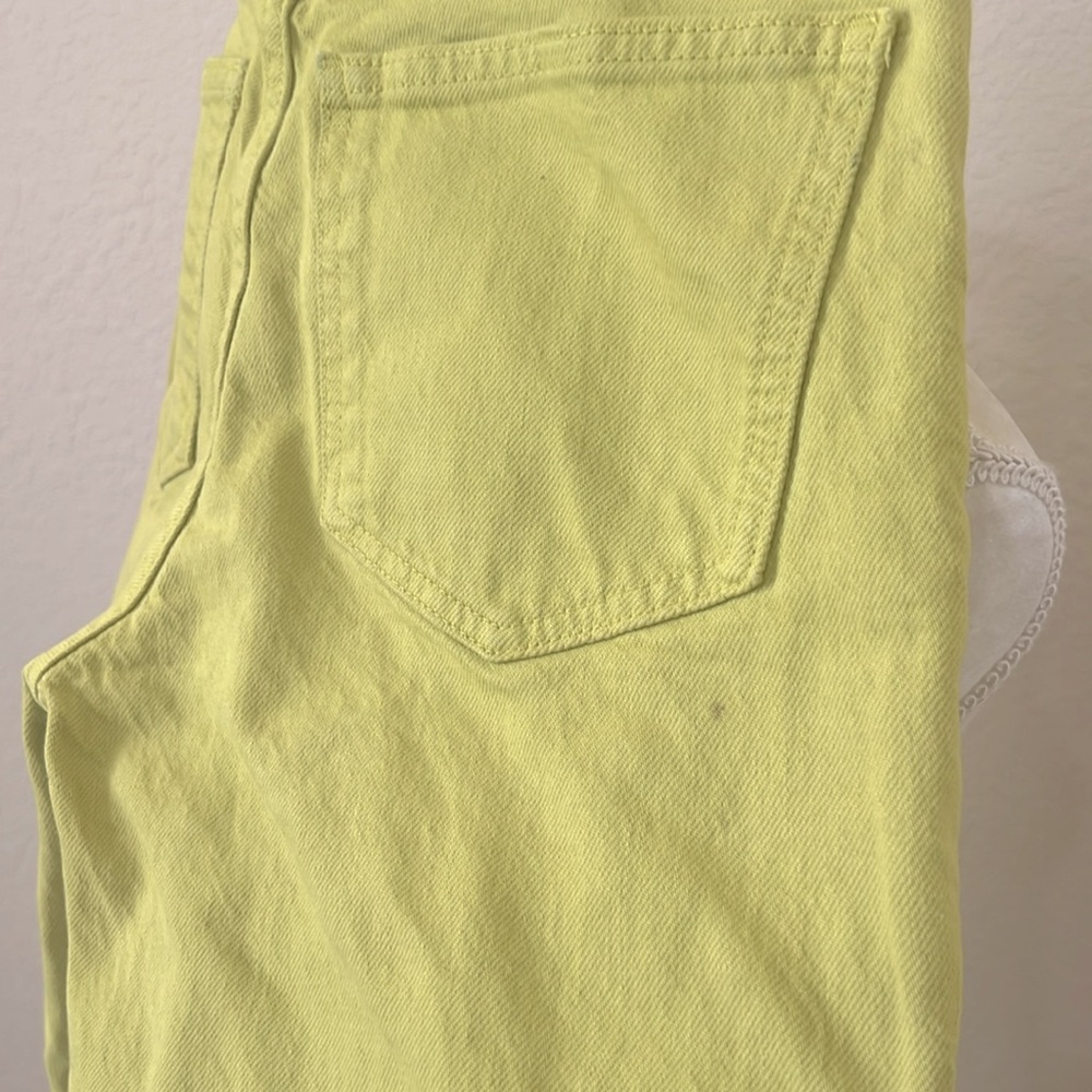 Zara Neon Green/Yellow Jean Pants - Picture 10 of 11